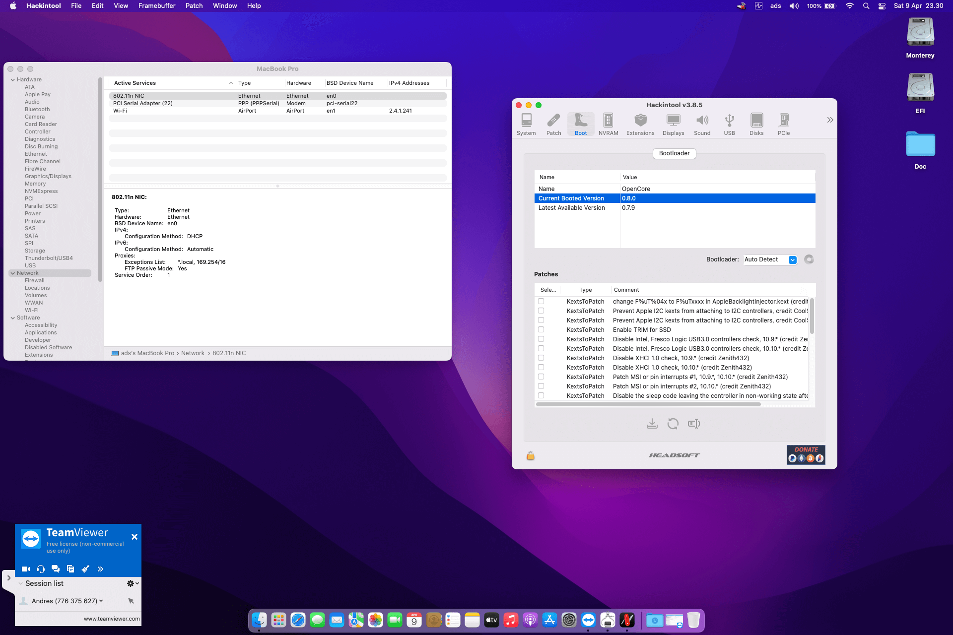 Dell Latitude 7200 Tablet 2 In 1 [WhiskeyLake + Intel UHD 620 + I2C]   OpenCore 8